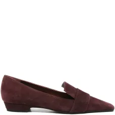 Лоферы с квадратным носком