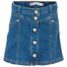 Джинсовая юбка на пуговицах