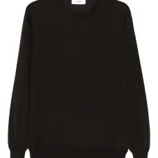 Свитер с круглым вырезом