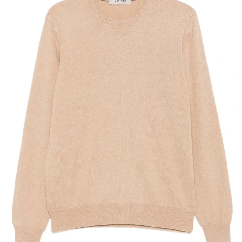 Кашемировый свитер с круглым вырезом