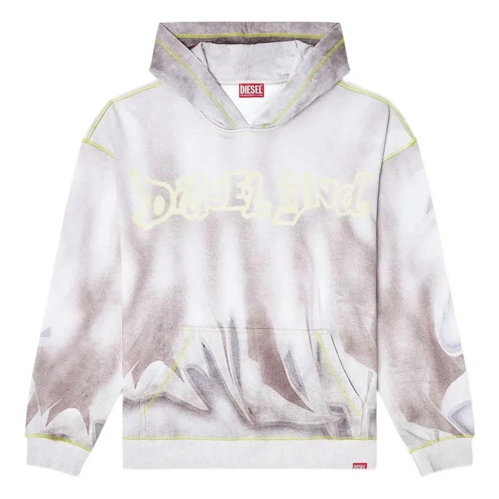 Худи с принтом граффити