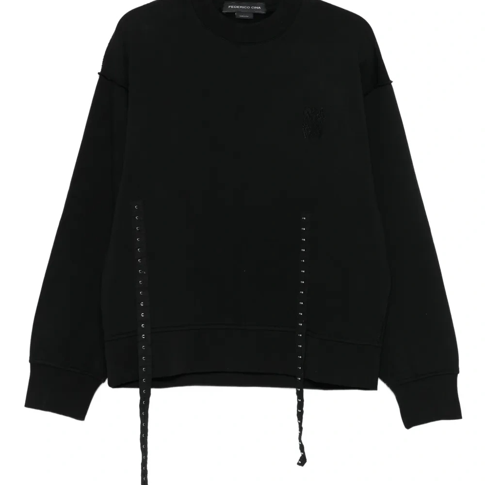 Толстовка с круглым вырезом