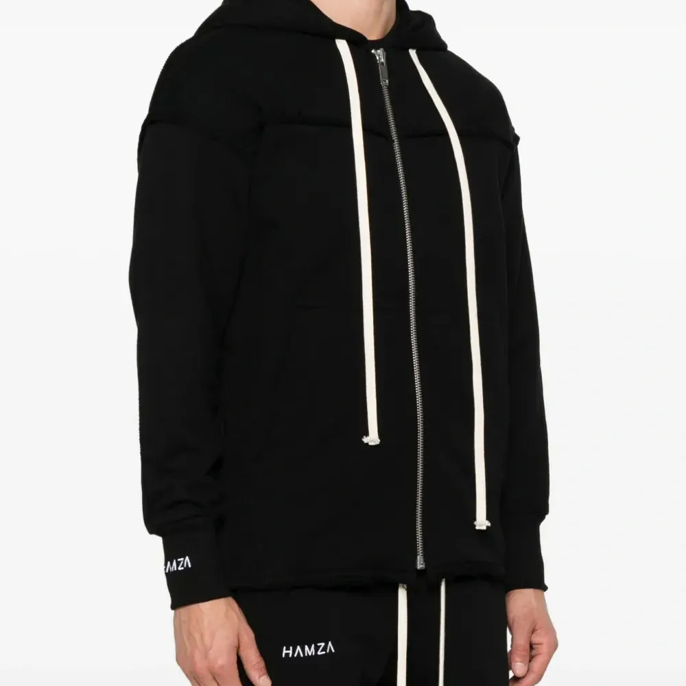 Худи на молнии с бахромой Худи на молнии с бахромой