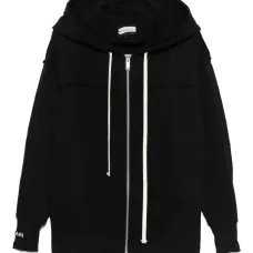 Худи на молнии с бахромой Худи на молнии с бахромой