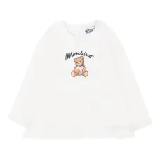 Футболка с принтом Teddy Bear и длинными рукавами