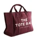 Logo-plaque tote bag