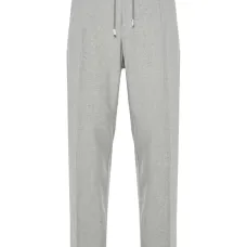 Брюки с кулиской и складками