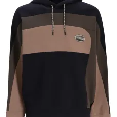 Худи с логотипом и вставками Худи с логотипом и вставками