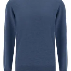 Свитер с круглым вырезом