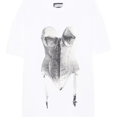 Платье-футболка мини с принтом из коллаборации с Madonna Платье-футболка мини с принтом из коллаборации с Madonna