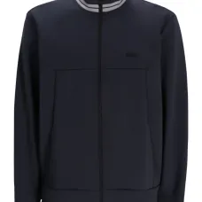 Свитер с отделкой в рубчик