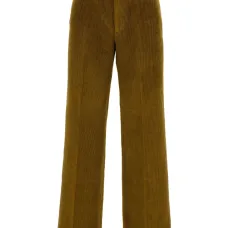 Вельветовые брюки прямого кроя