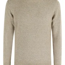 Свитер с круглым вырезом