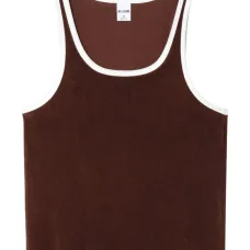 Махровый топ с U-образным вырезом