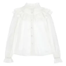 Блузка с оборками