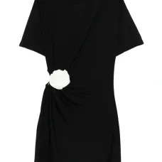 Платье мини Carmen с цветочным декором