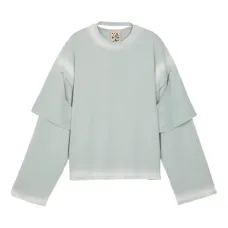 Многослойная футболка из органического хлопка Многослойная футболка из органического хлопка