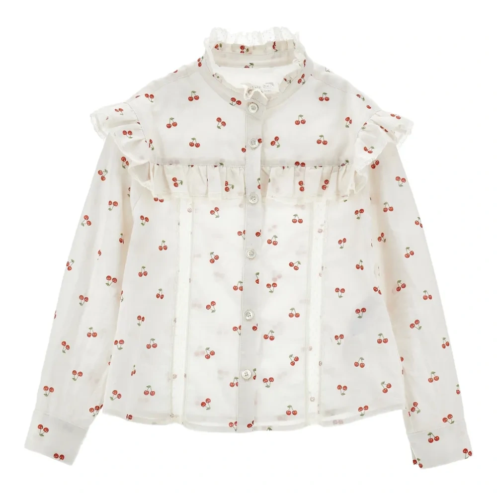 Блузка с принтом