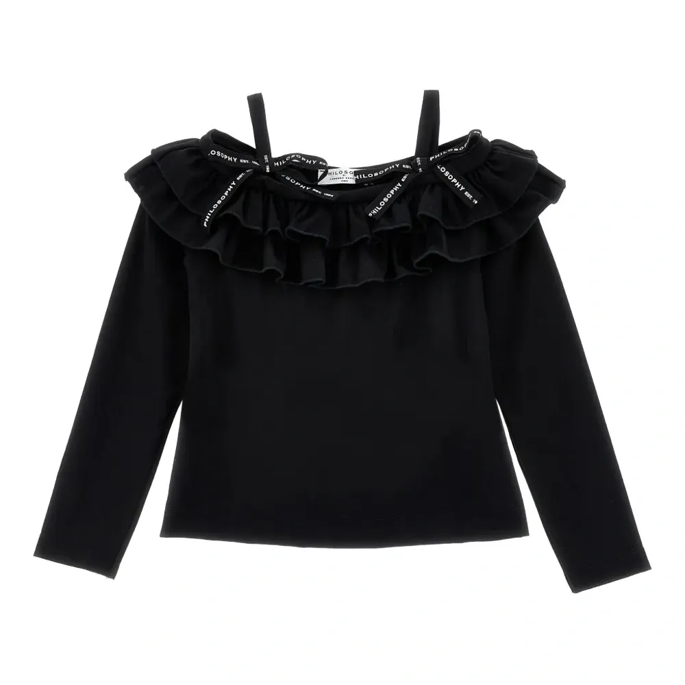 Топ с оборками