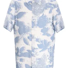 Рубашка с цветочным принтом