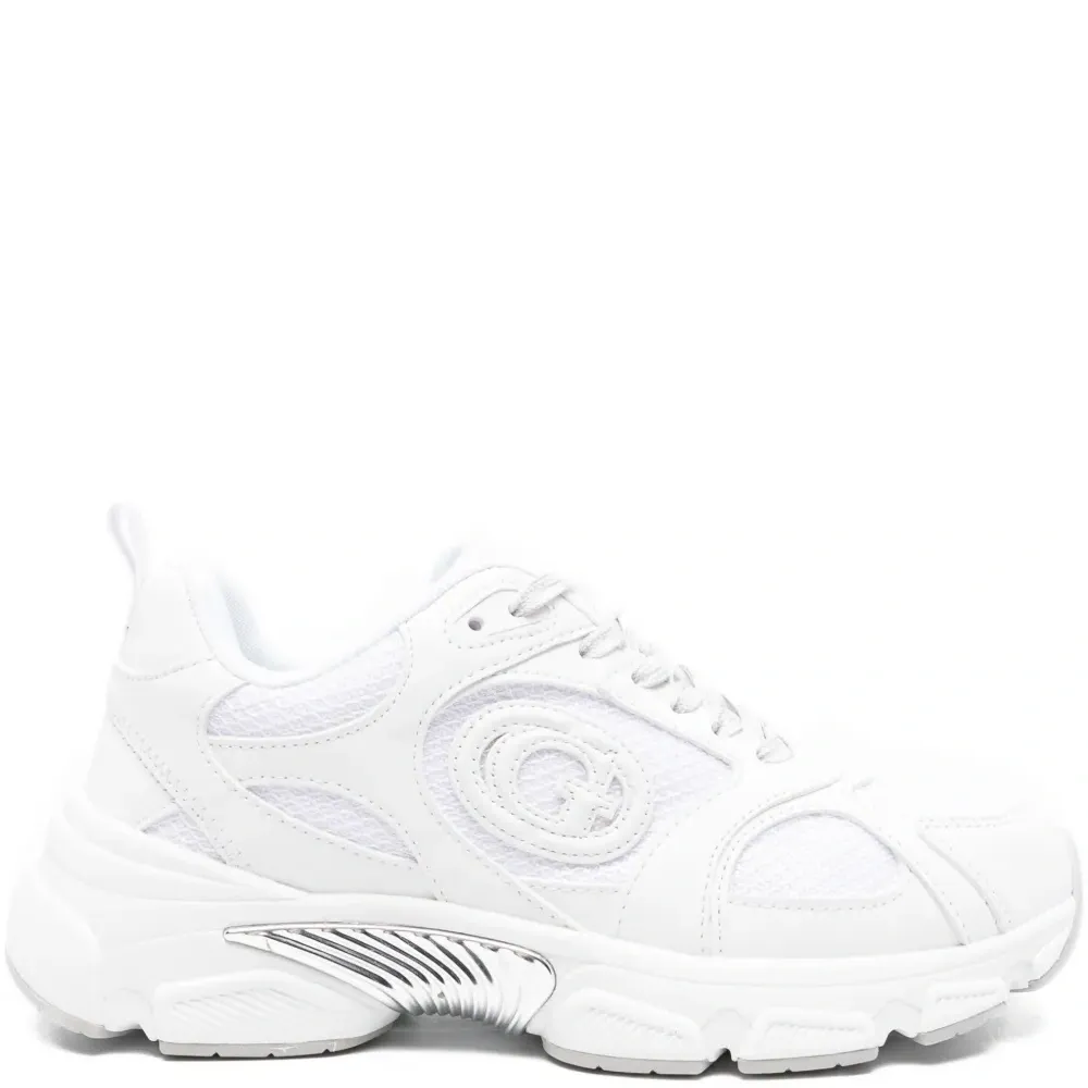 Массивные кроссовки с логотипом