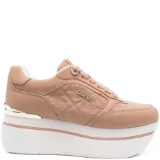 Слипоны на платформе с логотипом