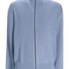 Кардиган в рубчик на молнии
