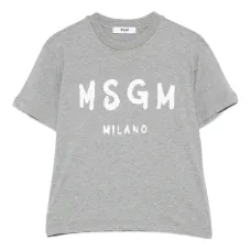 Футболка с принтом логотипа