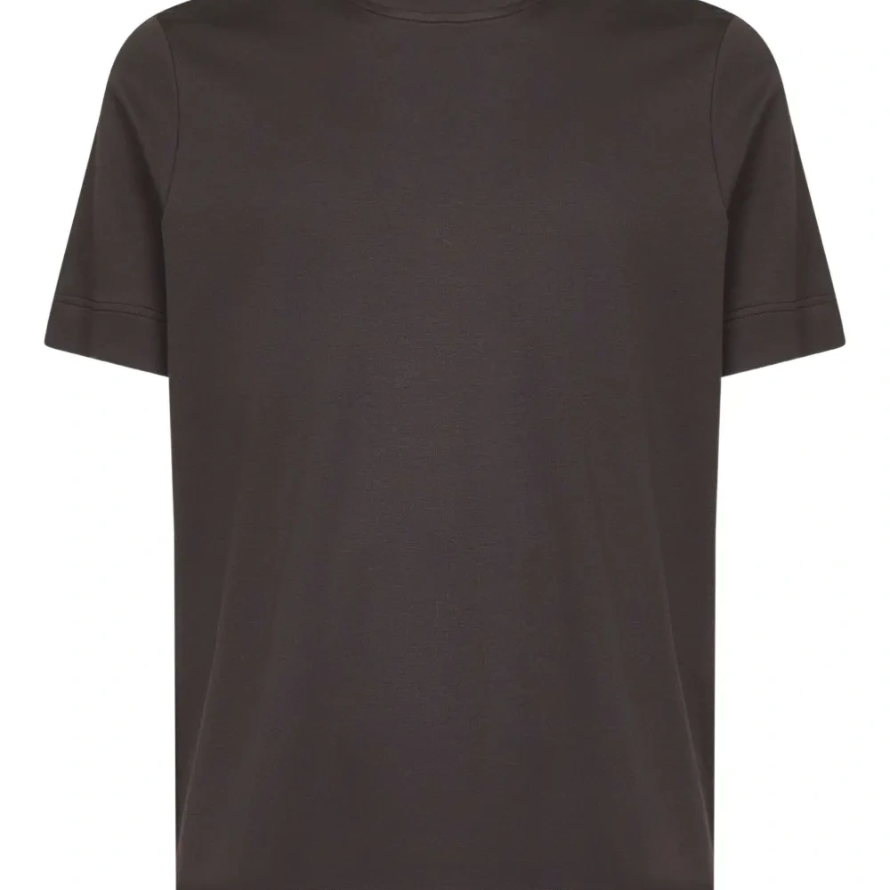 Футболка с круглым вырезом