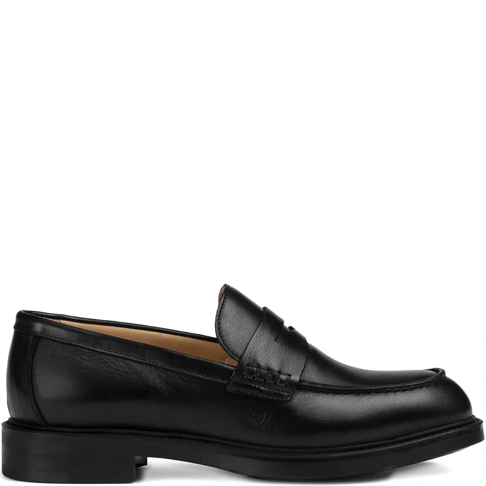 Кожаные лоферы