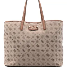 Сумка-тоут с металлическим логотипом