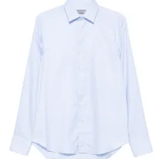 Рубашка в тонкую полоску