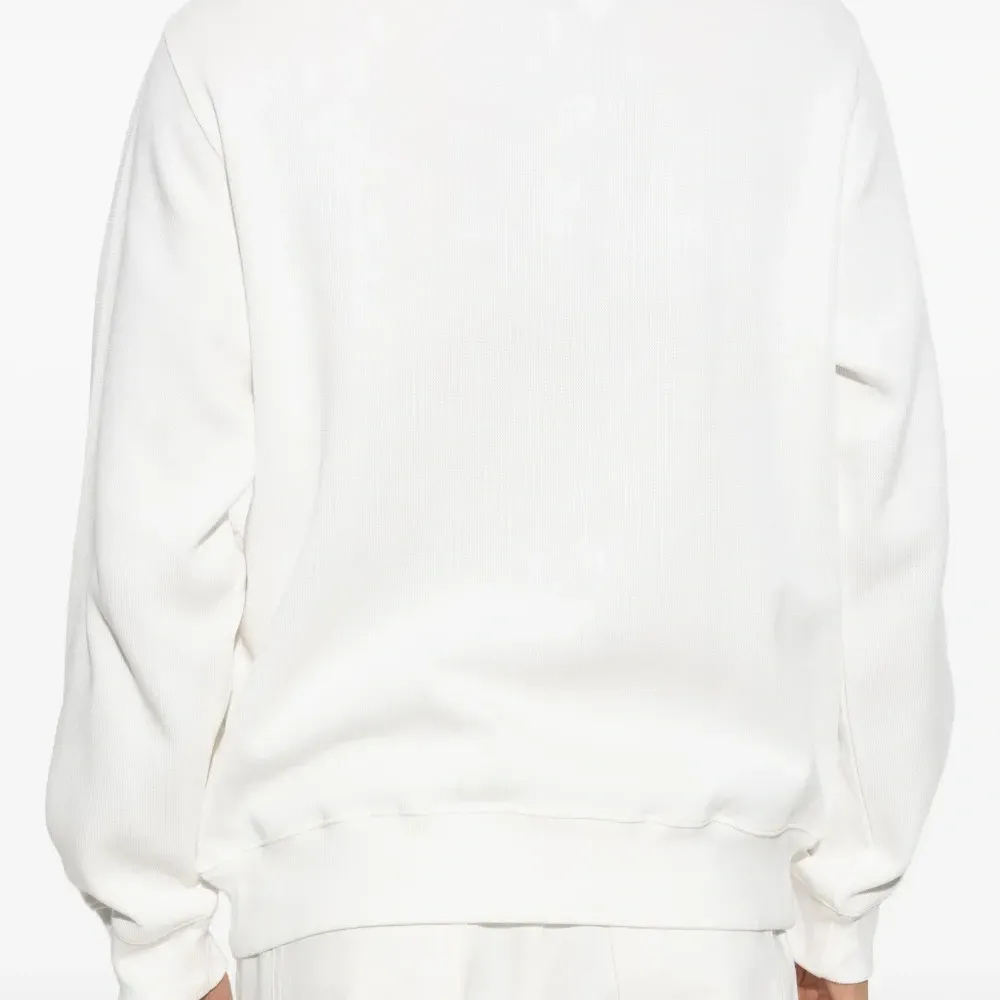 Толстовка с воротником на молнии и вышивкой Толстовка с воротником на молнии и вышивкой