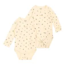 Комплект из двух боди с цветочным принтом