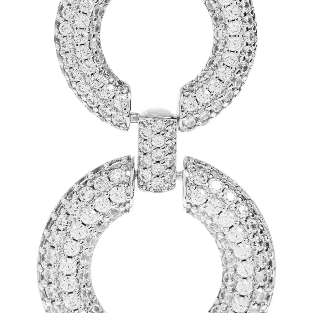 Серьги с кристаллами