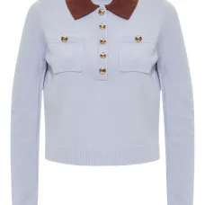 Замшевая рубашка поло