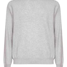 Свитер в рубчик с круглым вырезом Свитер в рубчик с круглым вырезом