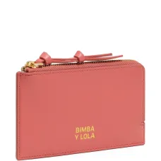 Кожаный кошелек на молнии