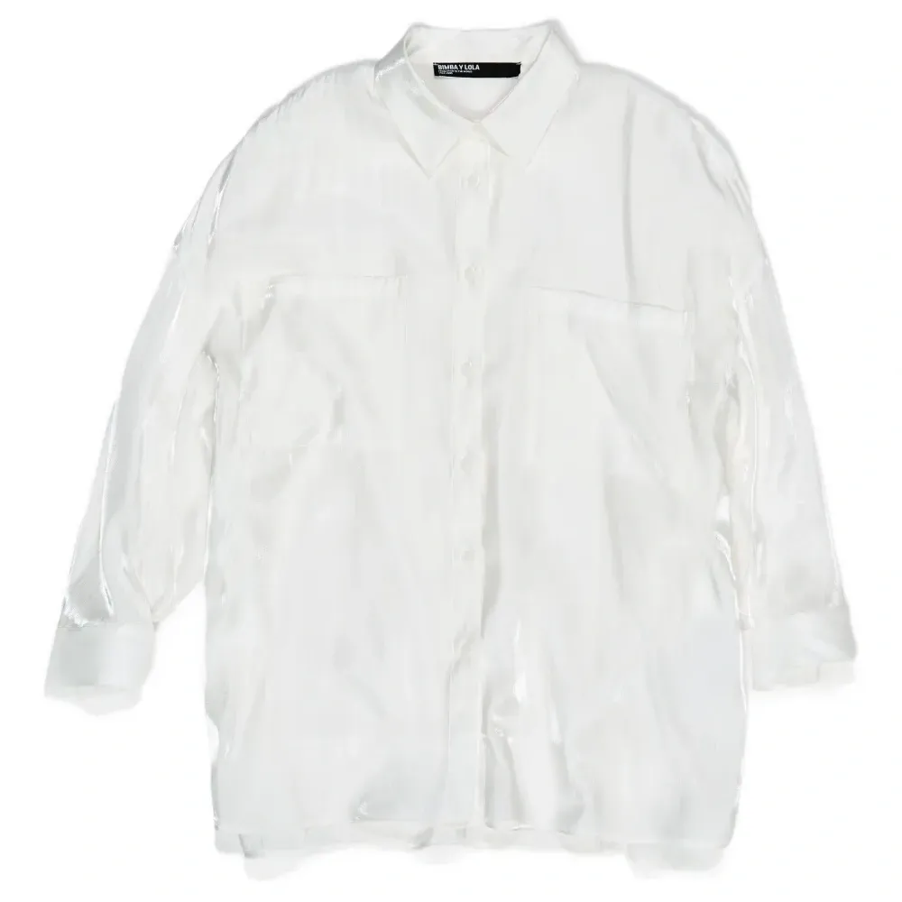 Рубашка с заниженной линией плеч