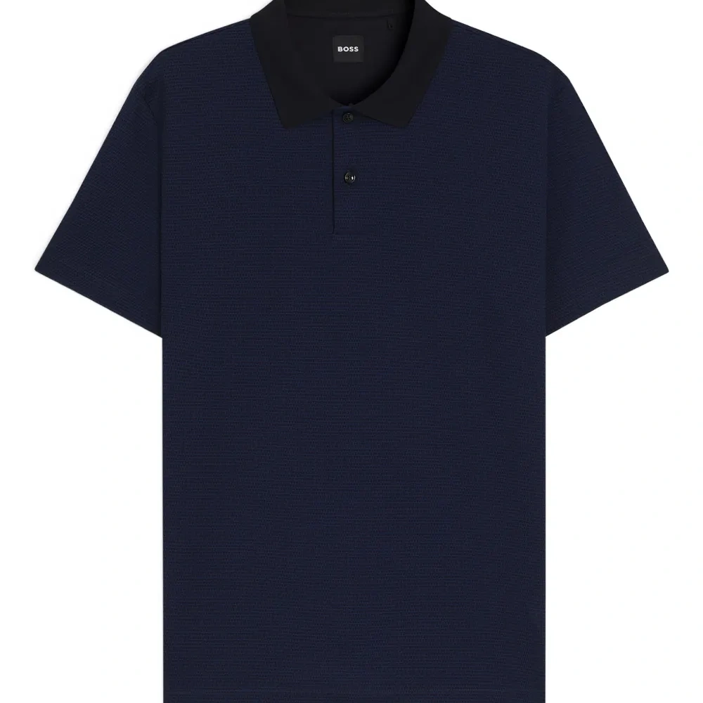 Фактурная рубашка поло