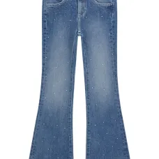 Декорированные расклешенные джинсы Декорированные расклешенные джинсы