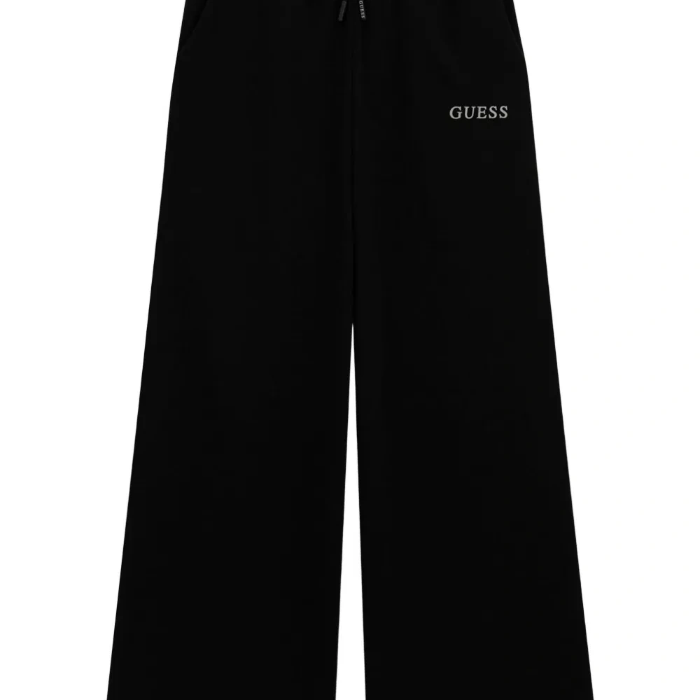 Брюки с эластичным поясом и логотипом