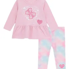 Комплект из топа и легинсов с логотипом