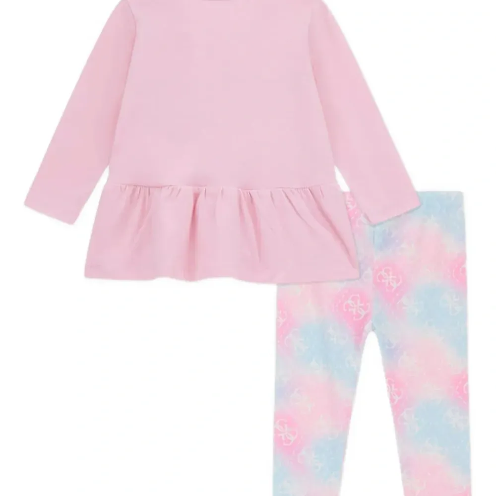 Комплект из топа и легинсов с логотипом