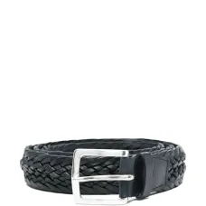 Плетёный кожаный ремень Плетёный кожаный ремень