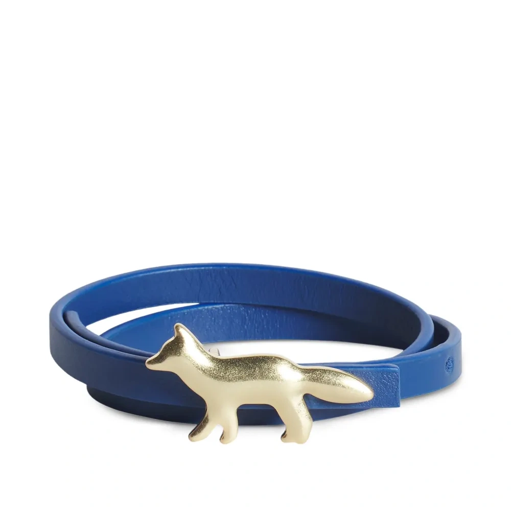 Кожаный браслет с подвеской