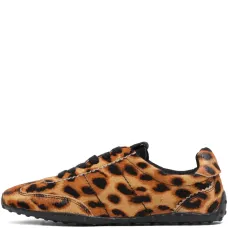 Кроссовки с леопардовым принтом