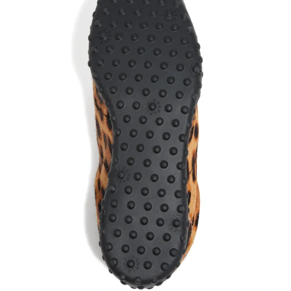 Кроссовки с леопардовым принтом