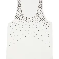 Безрукавка с заклёпками