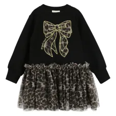 Платье из тюля с бантом